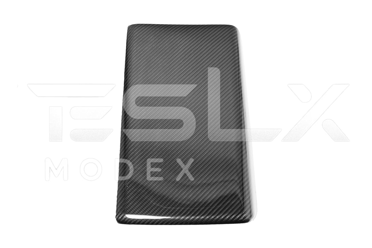 Tesla Model 3 Model Y Carbon Fiber Interior Center Armrest Cover 2020-Up