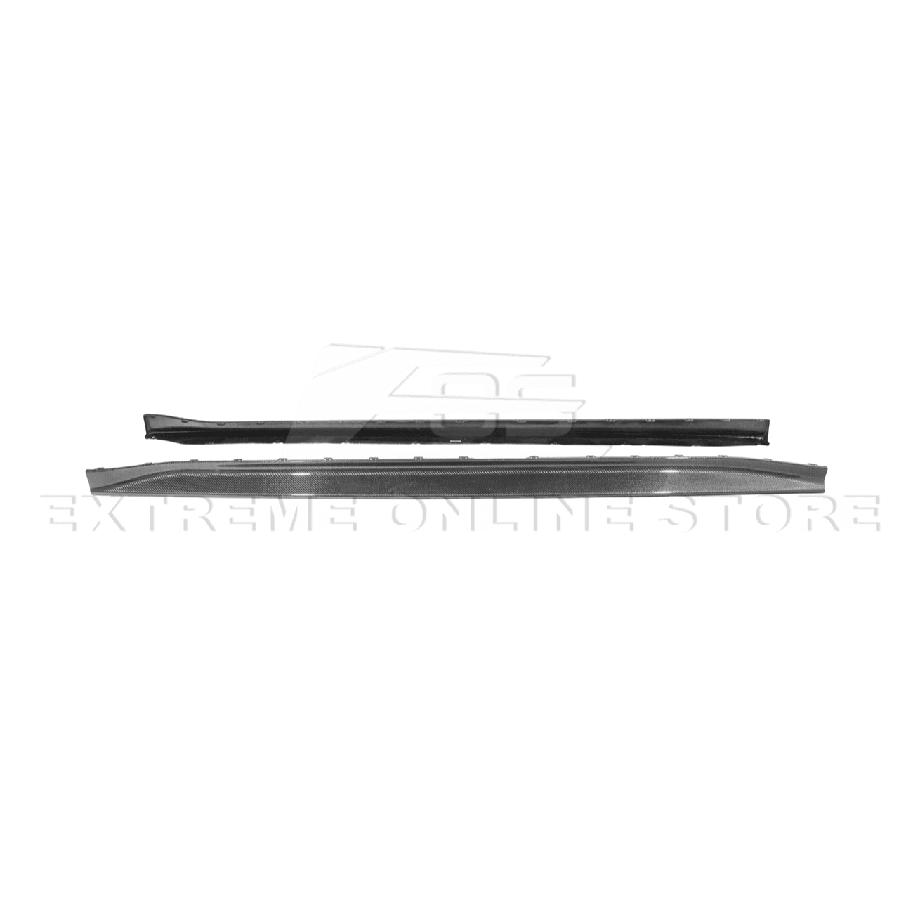 BMW G80 M3 3D Style Carbon Fiber Side Skirt Extensions 2021-Up