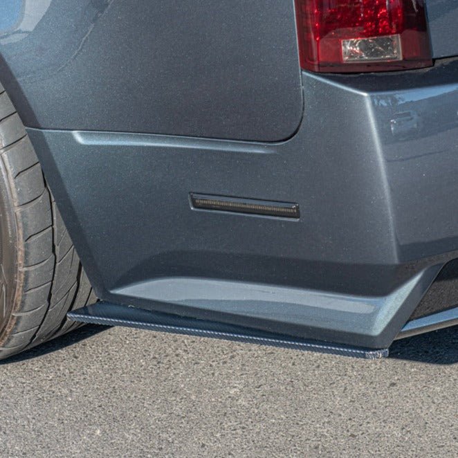 Cadillac CTS-V Sedan V2 EOS Performance Style Dry Carbon Fiber Rear Apron Valance Lip 2009-2015