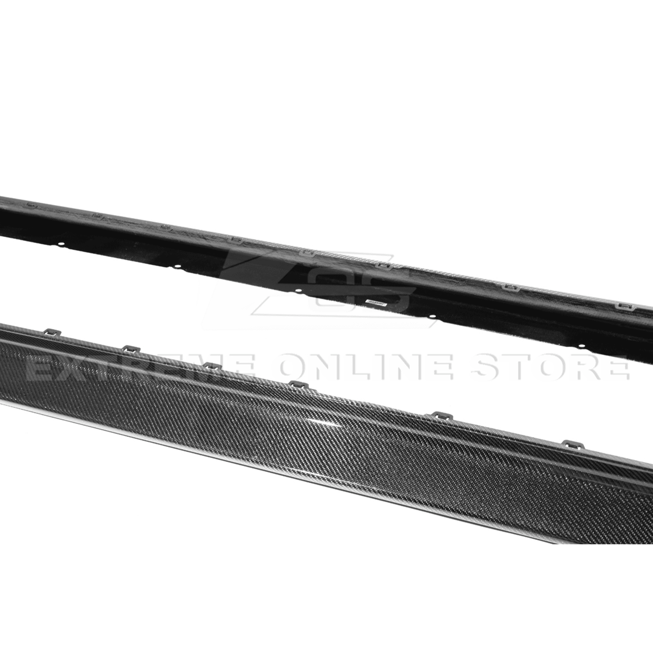 BMW G80 M3 3D Style Carbon Fiber Side Skirt Extensions 2021-Up