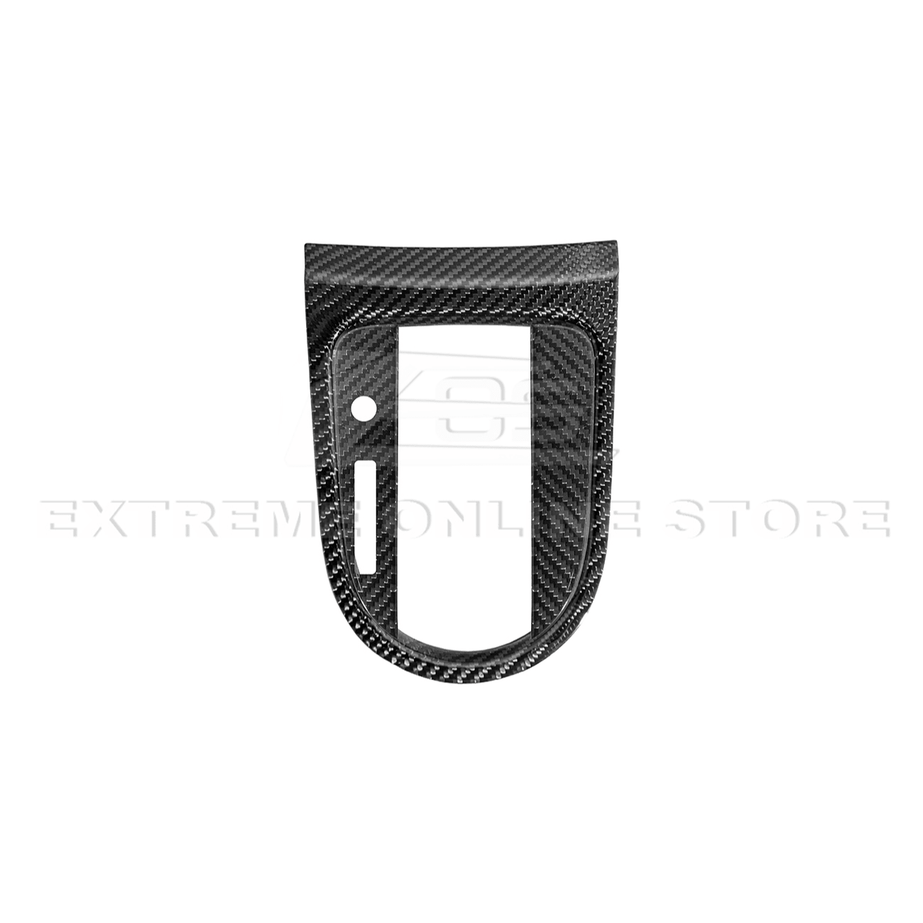 Ford Mustang S550 Dry Carbon Fiber Center Gear Shift Panel Trim Cover 2015-2023