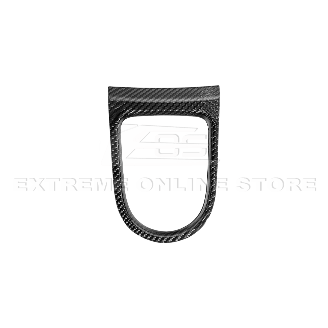 Ford Mustang S550 Dry Carbon Fiber Center Gear Shift Panel Trim Cover 2015-2023