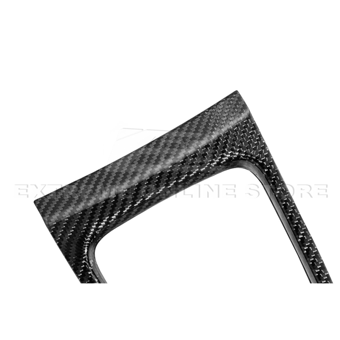Ford Mustang S550 Dry Carbon Fiber Center Gear Shift Panel Trim Cover 2015-2023