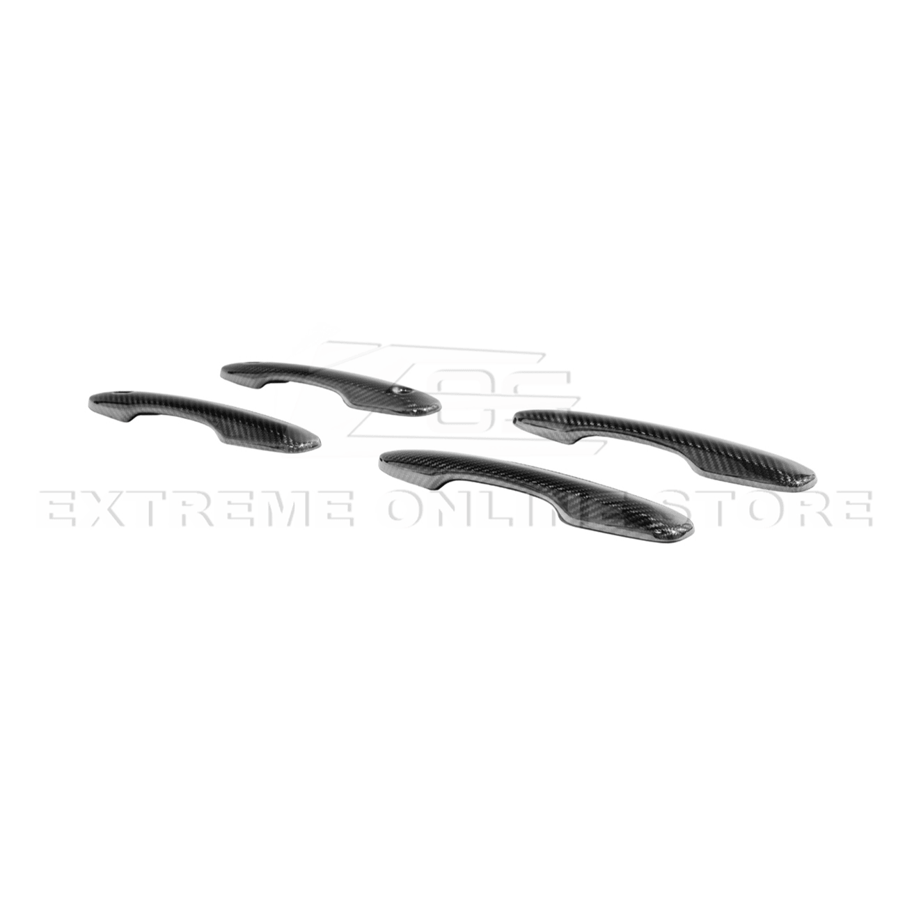 Toyota Corolla E210 JDM Style Carbon Fiber Door Handle Trim Cover Pair 2019-Up