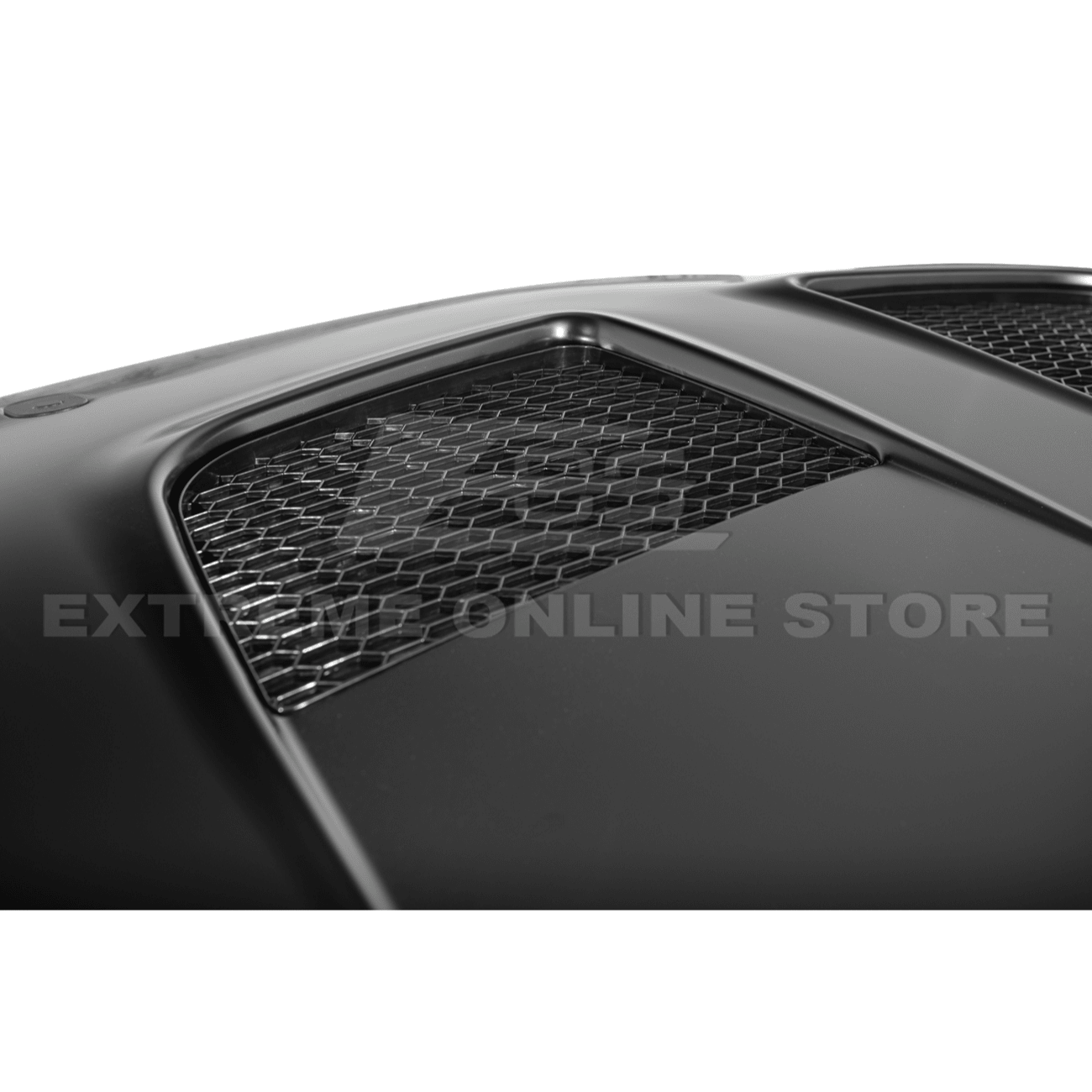 Ford Mustang S650 GTD Style Carbon Fiber Front Bumper Hood 2024-Up