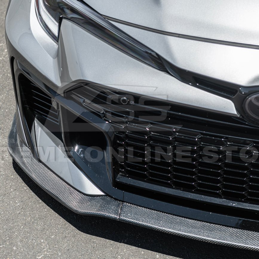 Toyota GR Corolla GR Style Carbon Fiber 3PC Front Splitter Lip 2025-Up