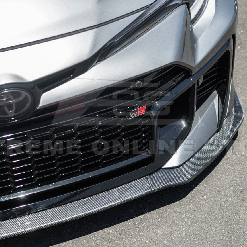 Toyota GR Corolla GR Style Carbon Fiber 3PC Front Splitter Lip 2025-Up