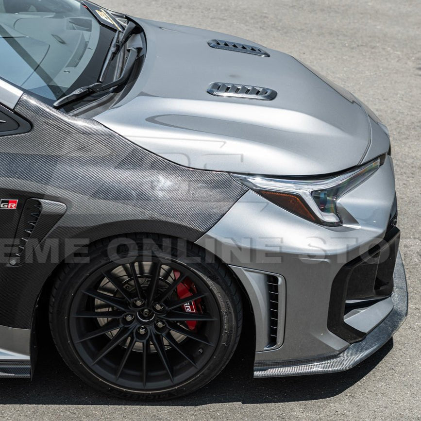 Toyota GR Corolla GR Style Carbon Fiber 3PC Front Splitter Lip 2025-Up
