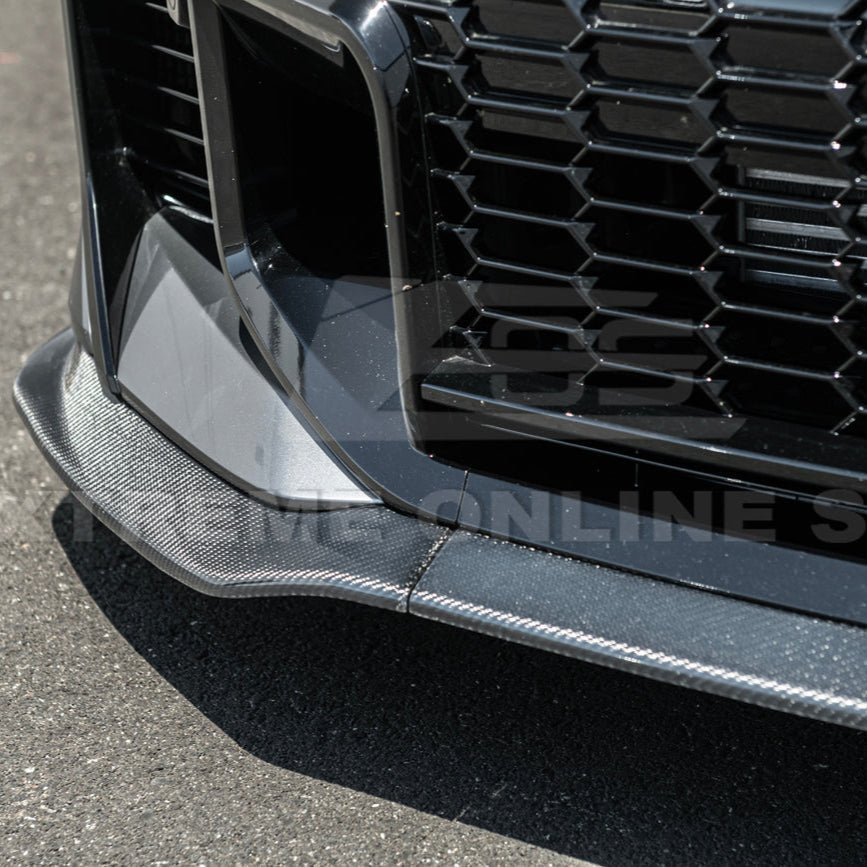 GR Corolla GR Package Carbon Fiber Front Splitter Lip with Side Skirts 2025-Up