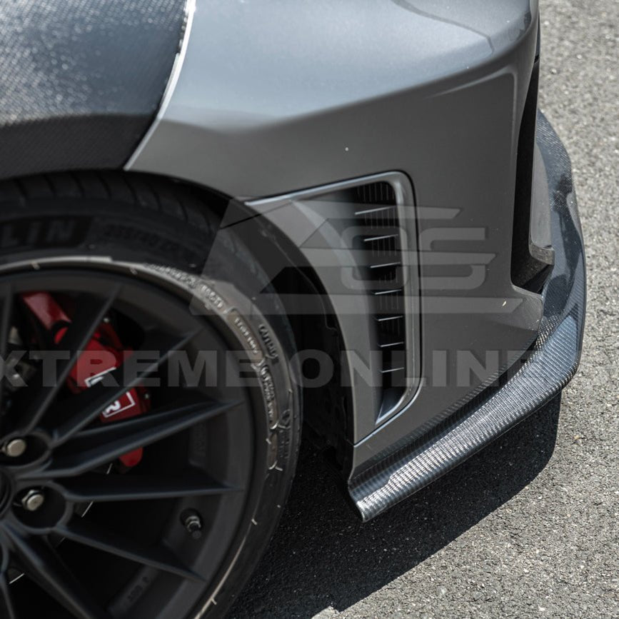 Toyota GR Corolla GR Style Carbon Fiber 3PC Front Splitter Lip 2025-Up
