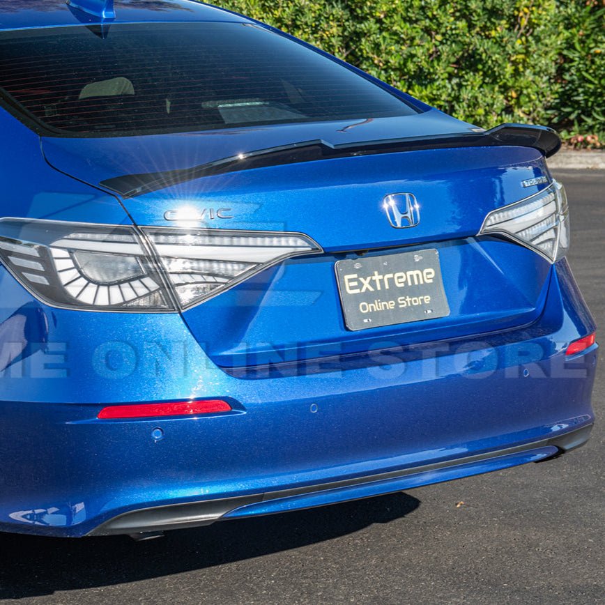 Honda Civic Sedan FE1 FE2 FE3 FE4 EOS Performance Style Gloss Black Rear Trunk Wing Spoiler 2022-Present