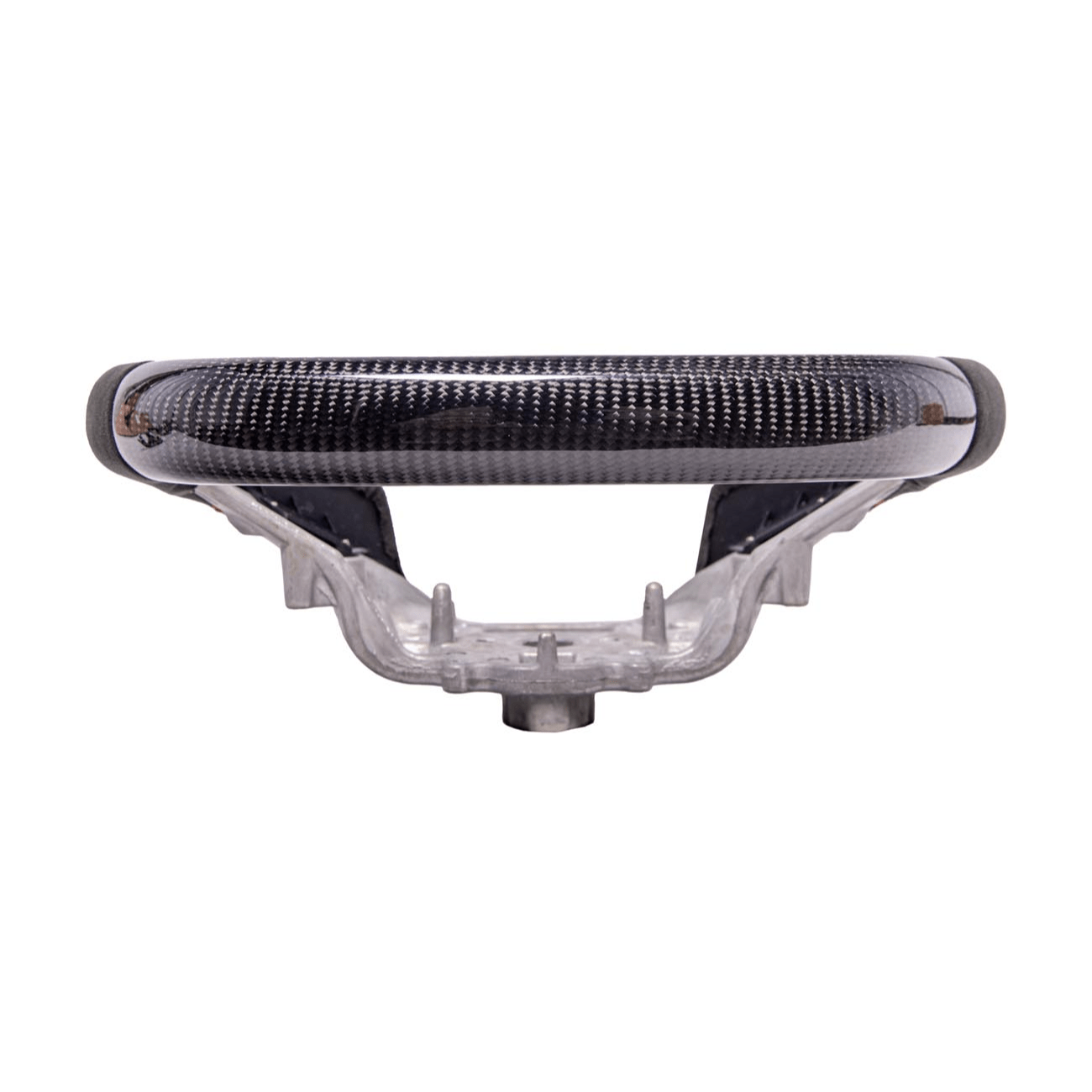 Corvette C8 CARBON FIBER Alcantara Leather Red Stripe Steering Wheel