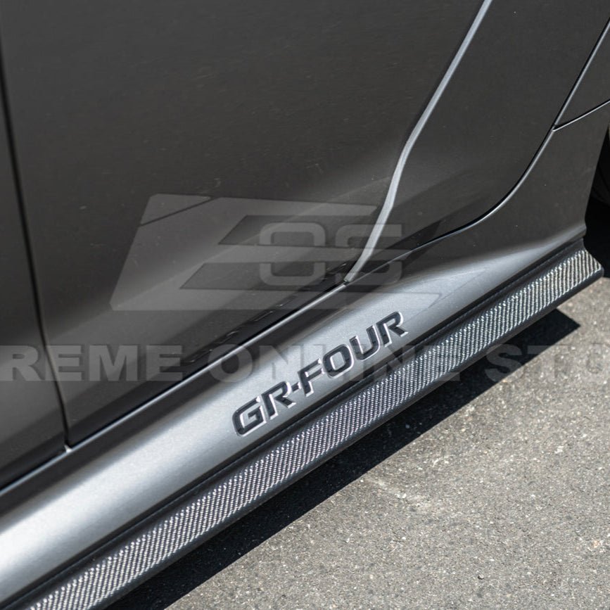 GR Corolla GR Package Carbon Fiber Front Splitter Lip with Side Skirts 2025-Up