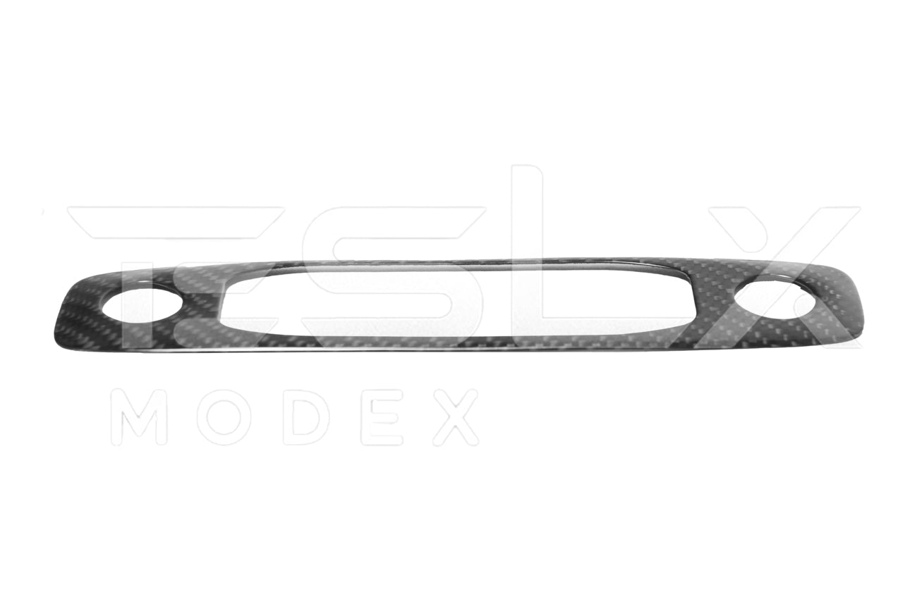 Tesla Model 3 Model Y Carbon Fiber Interior Reading Light Frame Cover 2020-2024