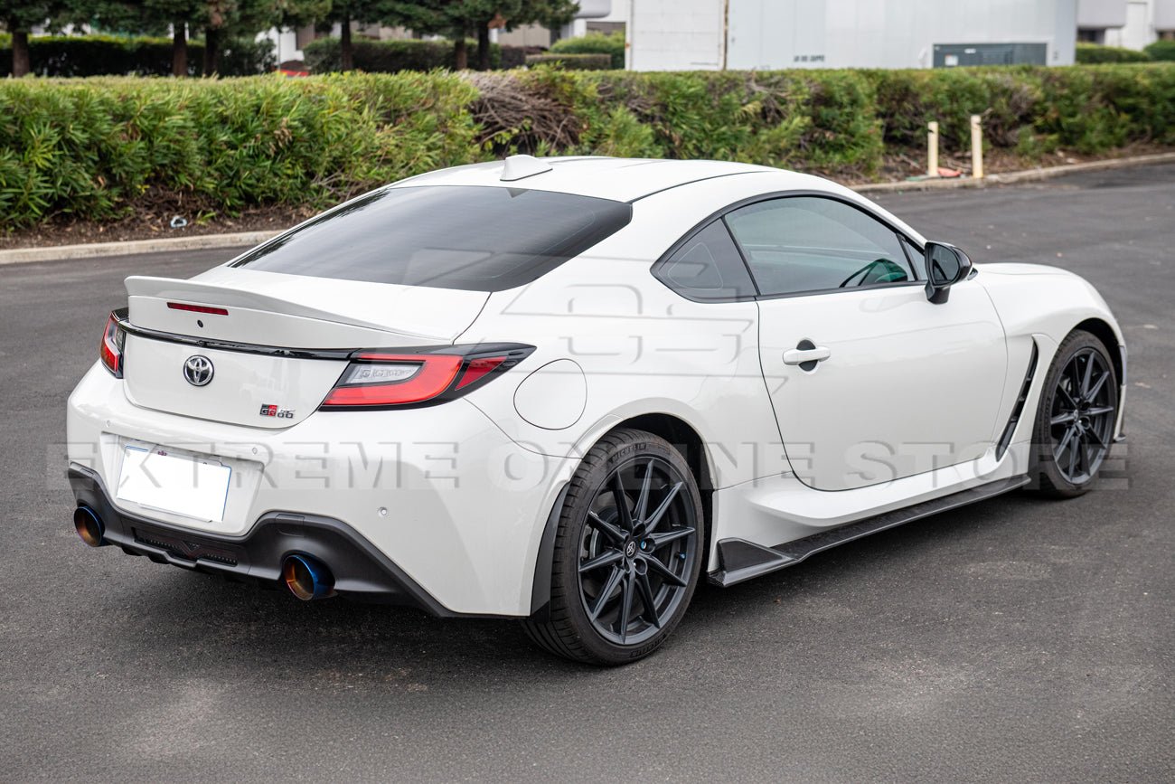 Toyota GR86 | Subaru BRZ ZN8 ZD8 OEM Style Black Mud Flaps Rock Guards 2022-Up