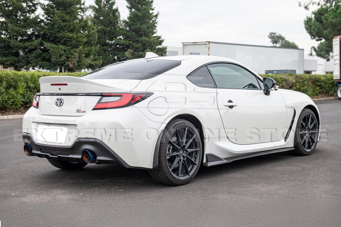 Toyota GR86 | Subaru BRZ ZN8 ZD8 OEM Style Black Mud Flaps Rock Guards 2022-Up