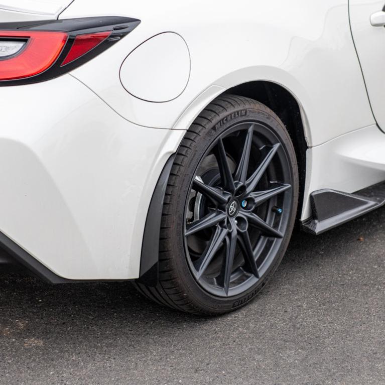 Toyota GR86 | Subaru BRZ ZN8 ZD8 OEM Style Black Mud Flaps Rock Guards 2022-Up