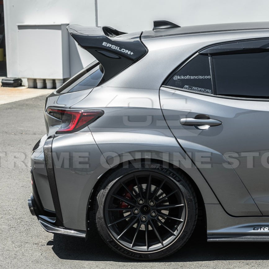 Toyota Corolla GR Style Carbon Fiber Front Lip Side Skirts Rear Apron Kit 2025-Up
