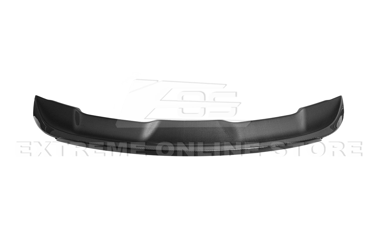 Ford Mustang S550 GT500 Wickerbill Style Carbon Fiber Rear Spoiler 2015-2023