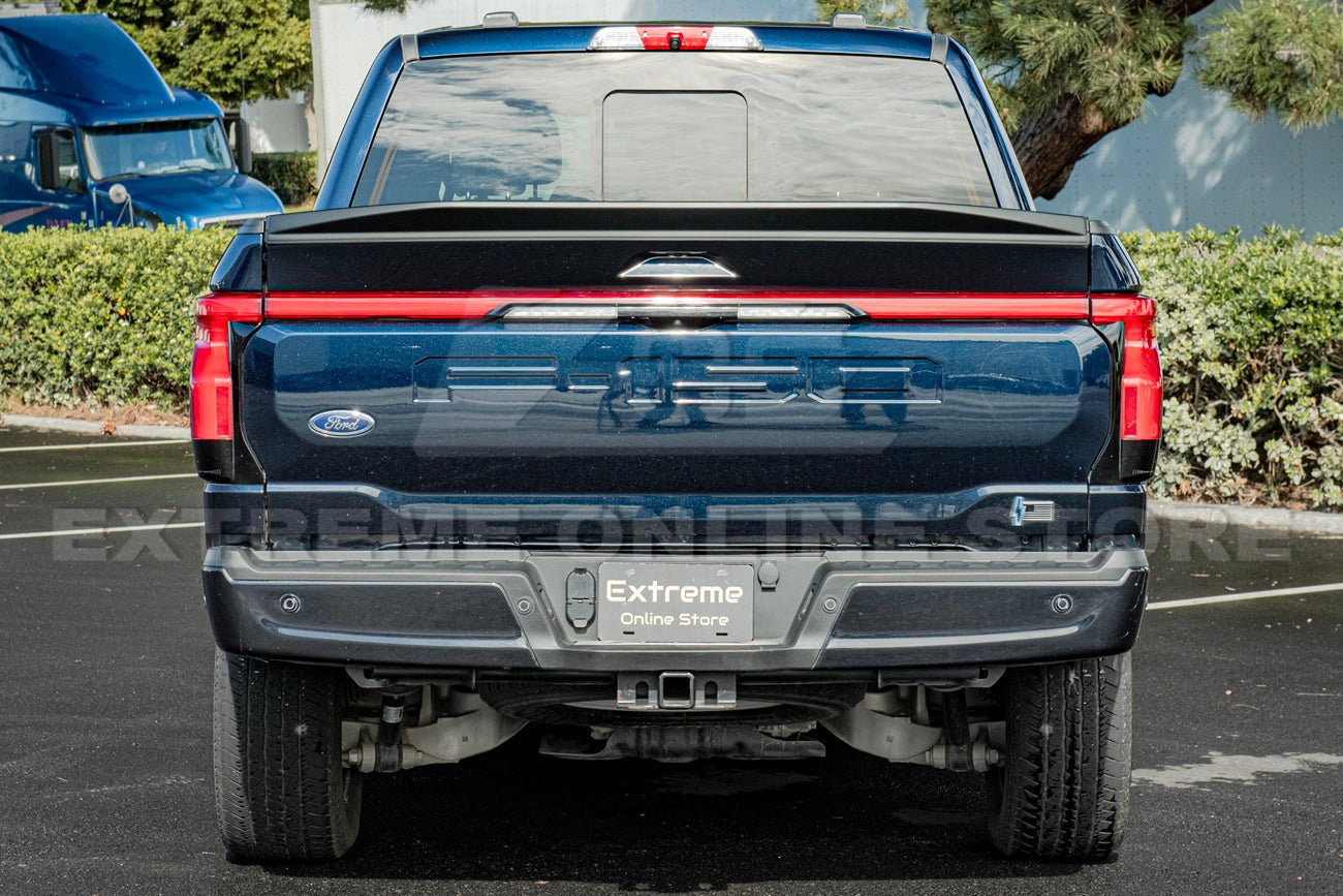 Ford F-150 Lightning Matte Black Tailgate Rear Spoiler 2022-Up
