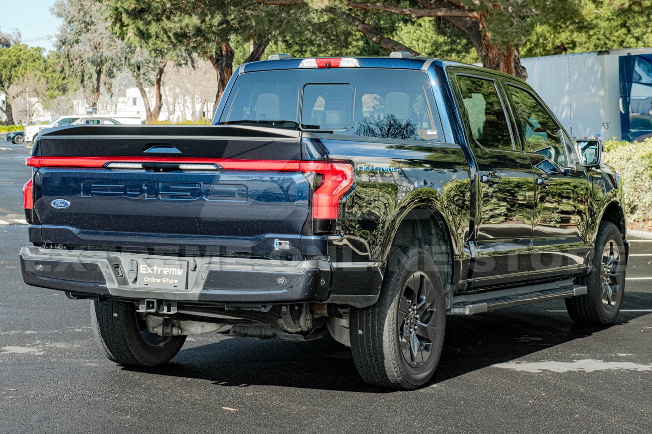 Ford F-150 Lightning Matte Black Tailgate Rear Spoiler 2022-Up