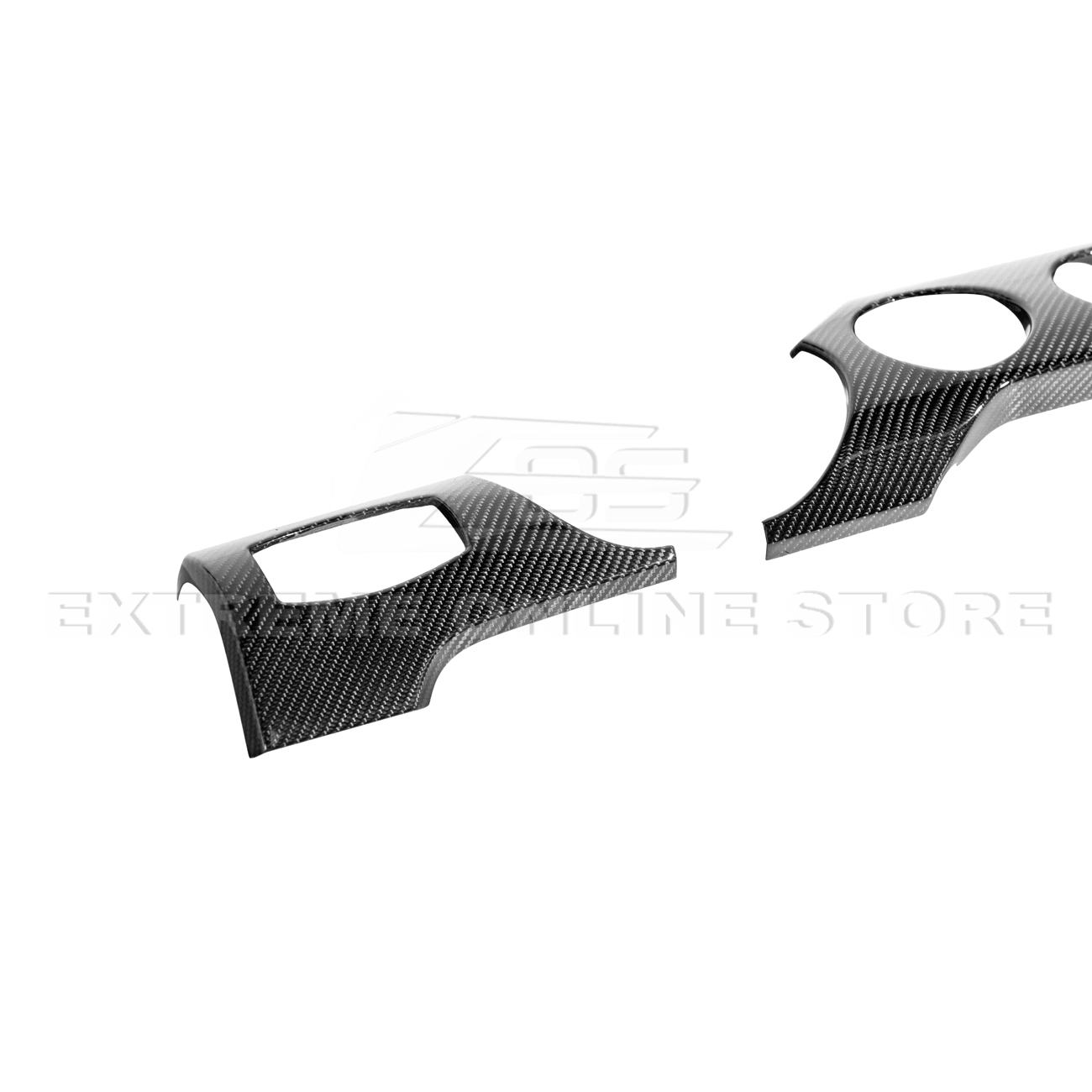 Ford Mustang S550 Dry Carbon Fiber Instrument Dashboard Panel Trim 2015-2023