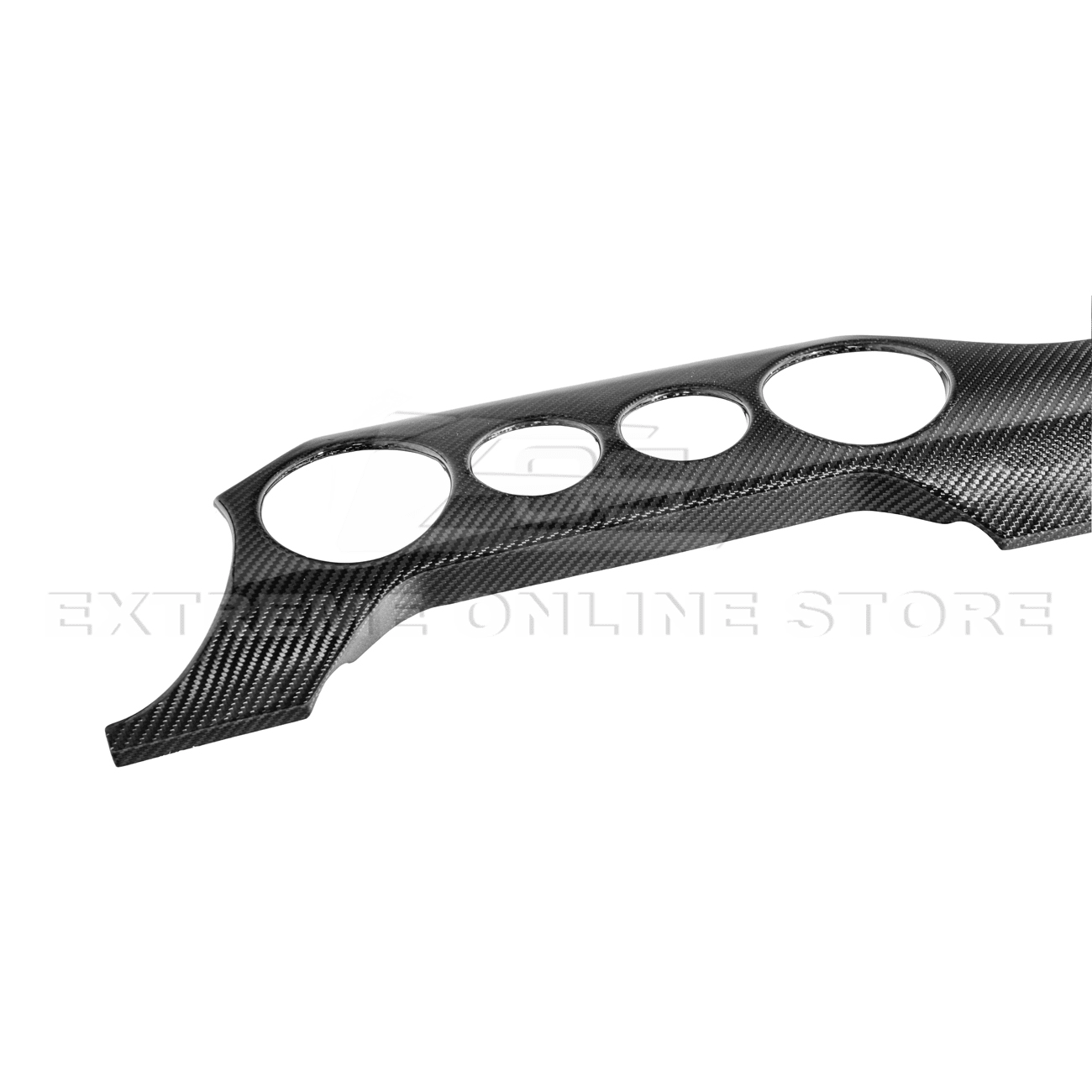 Ford Mustang S550 Dry Carbon Fiber Instrument Dashboard Panel Trim 2015-2023