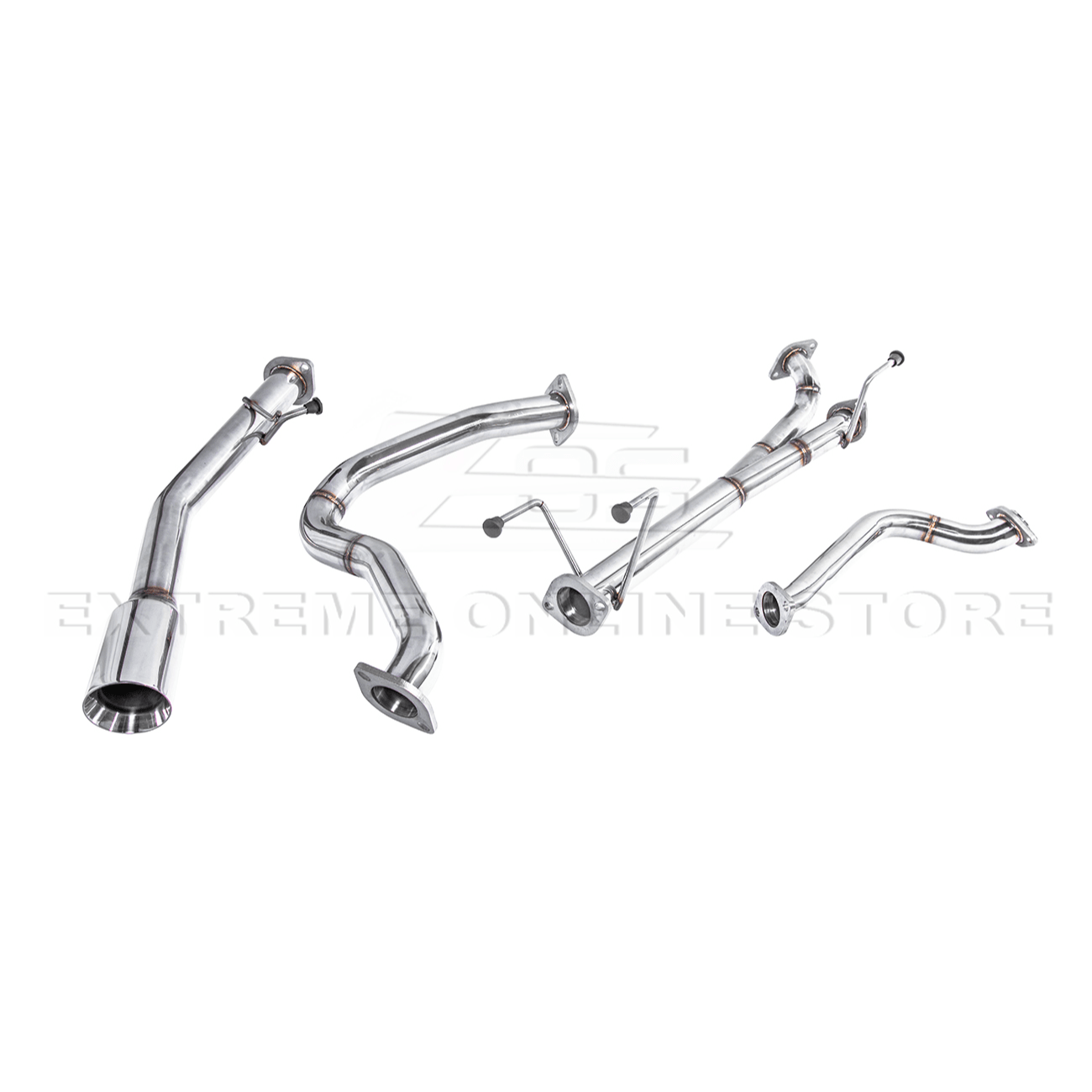 Toyota Land Cruiser LX470 T304 Stainless Steel Cat Back Exhaust System 1998-2007