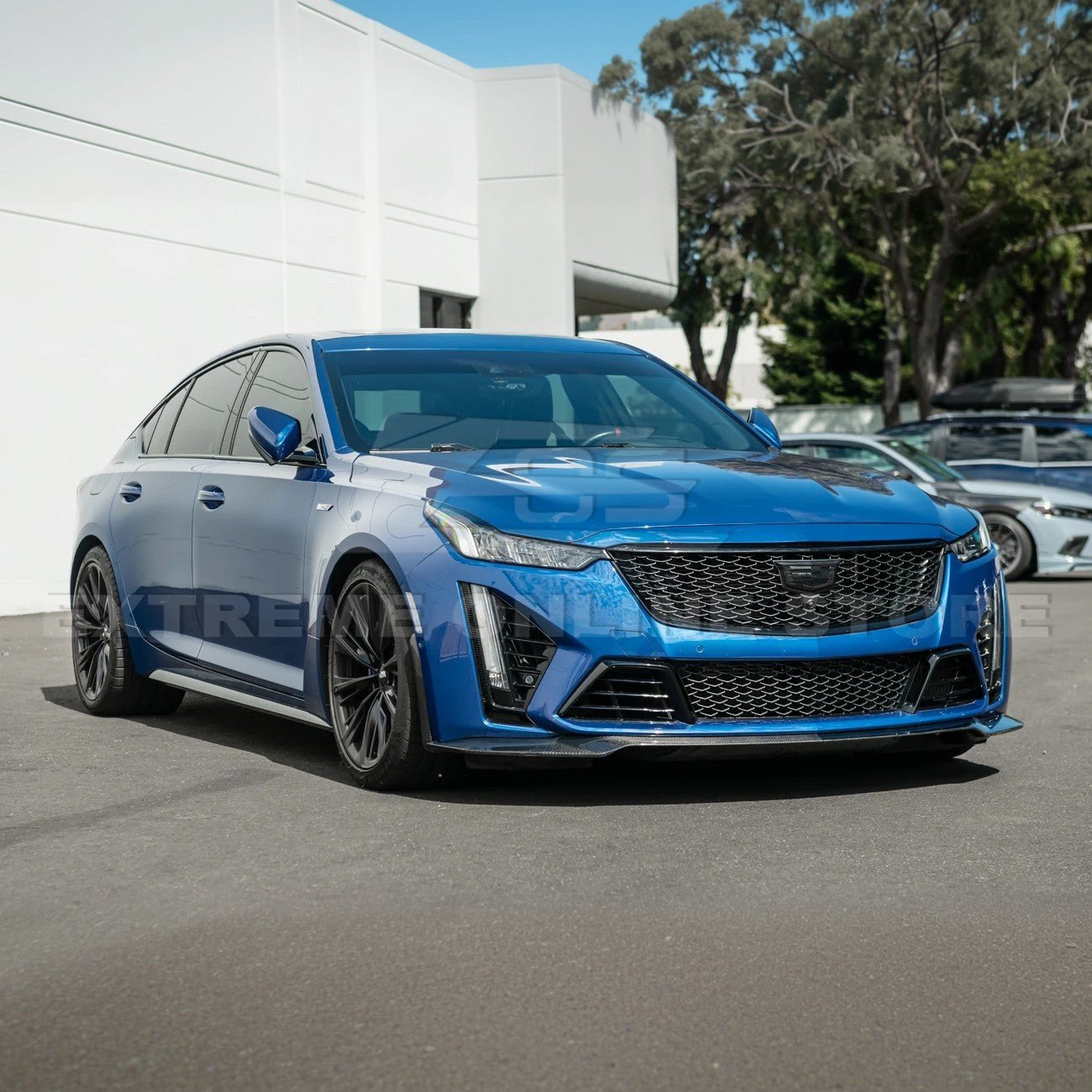 Cadillac CT5-V Blackwing Front Lip Splitter and Winglets 2020-2024