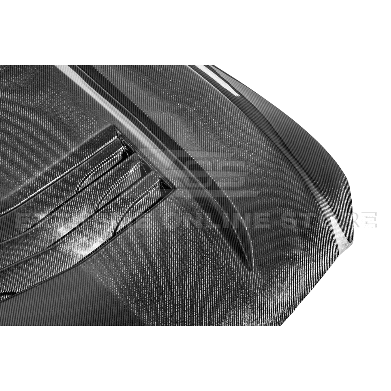 Cadillac CT5 / CT5-V Carbon Fiber Front Bumper Hood Vented Cover Blackwing Style 2020-Up