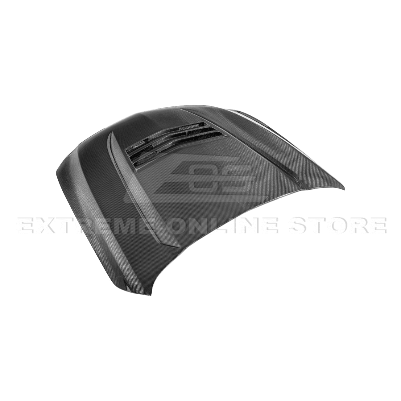 Cadillac CT5 / CT5-V Carbon Fiber Front Bumper Hood Vented Cover Blackwing Style 2020-Up