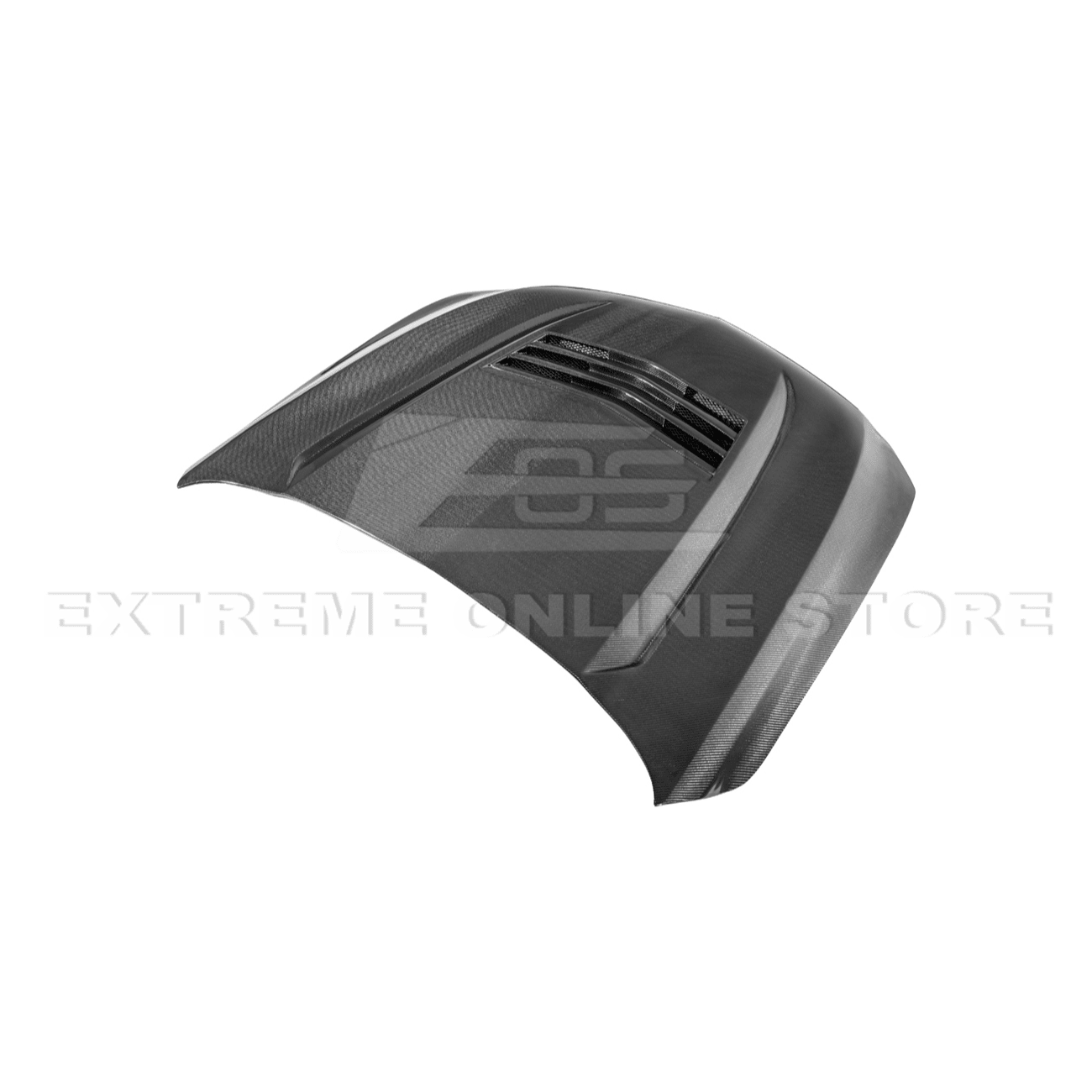 Cadillac CT5 / CT5-V Carbon Fiber Front Bumper Hood Vented Cover Blackwing Style 2020-Up