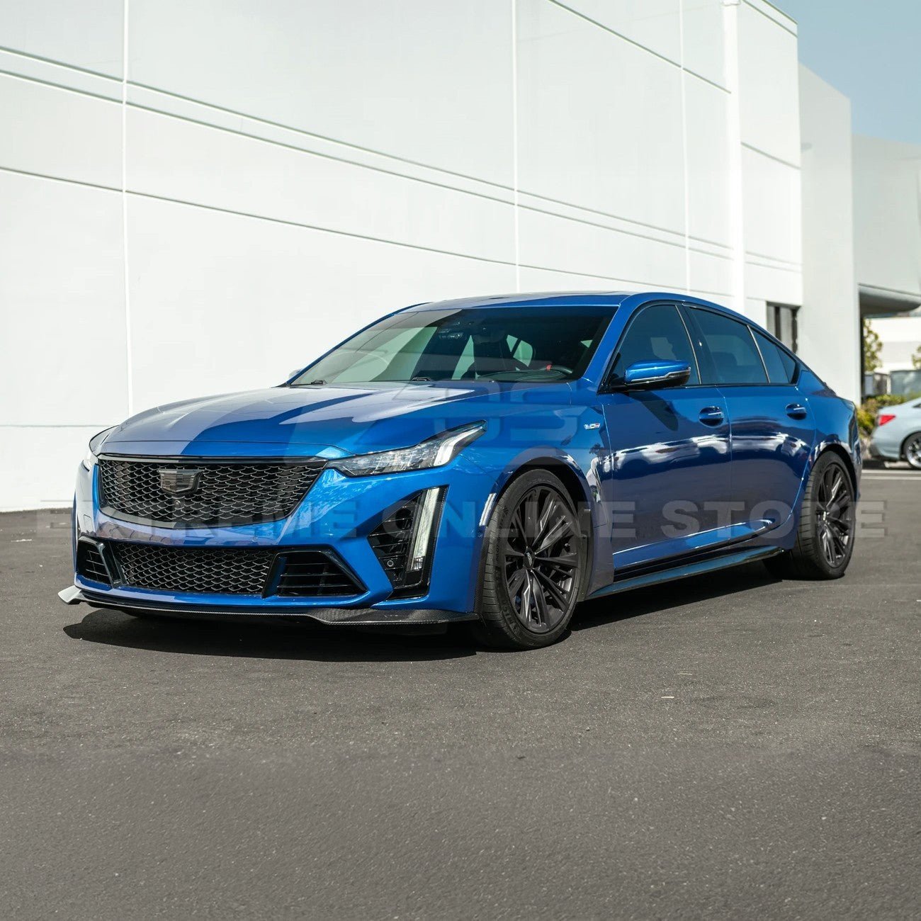 Cadillac CT5-V Blackwing Front Lip Splitter and Winglets 2020-2024