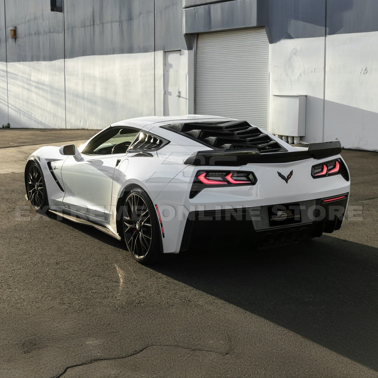 Chevrolet Corvette C7 GM Factory Style Smoke Clear Lens Rear Taillight 2014-2019
