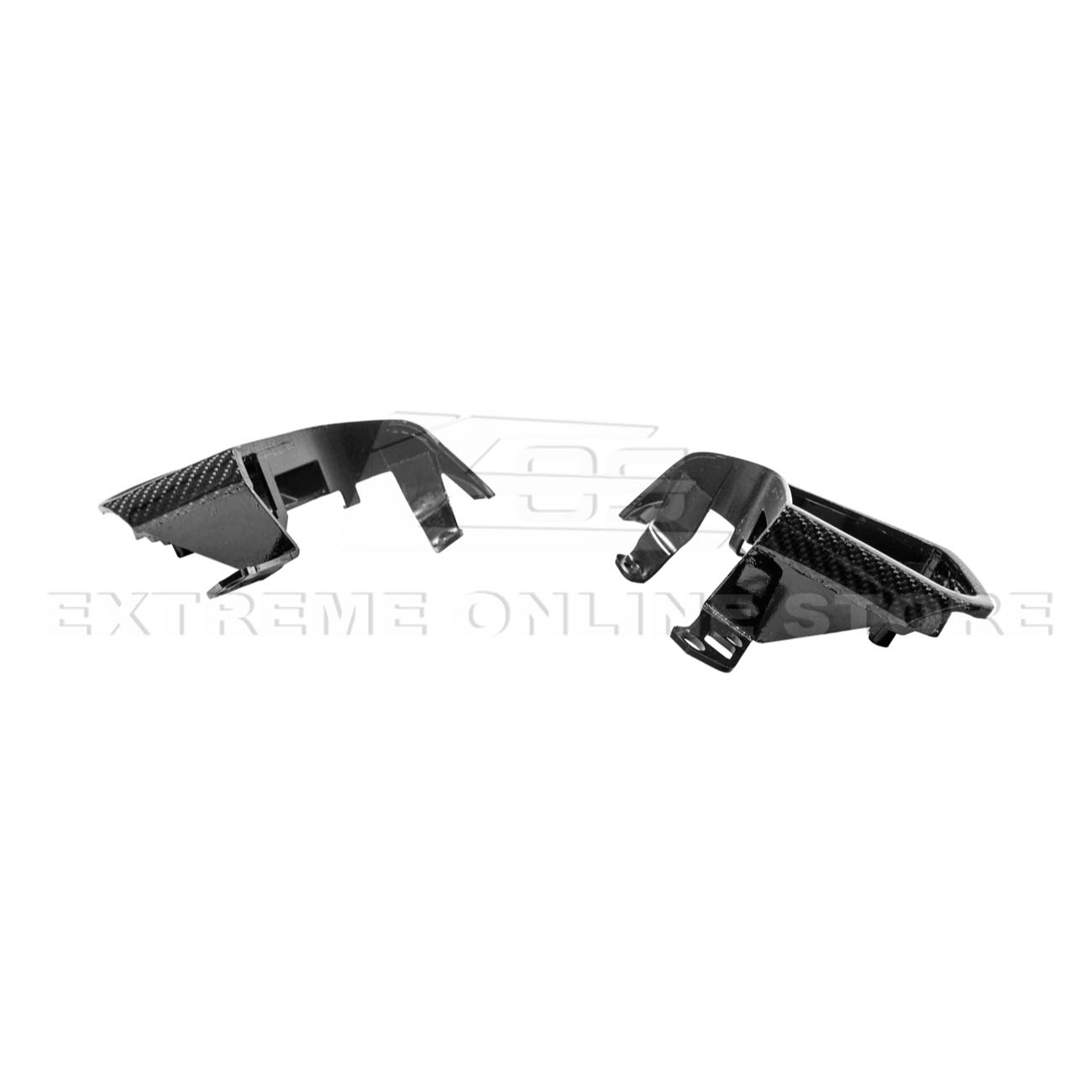 Chevrolet Corvette C8 Carbon Fiber Steering Wheel Button Cover Trim 2020-Up