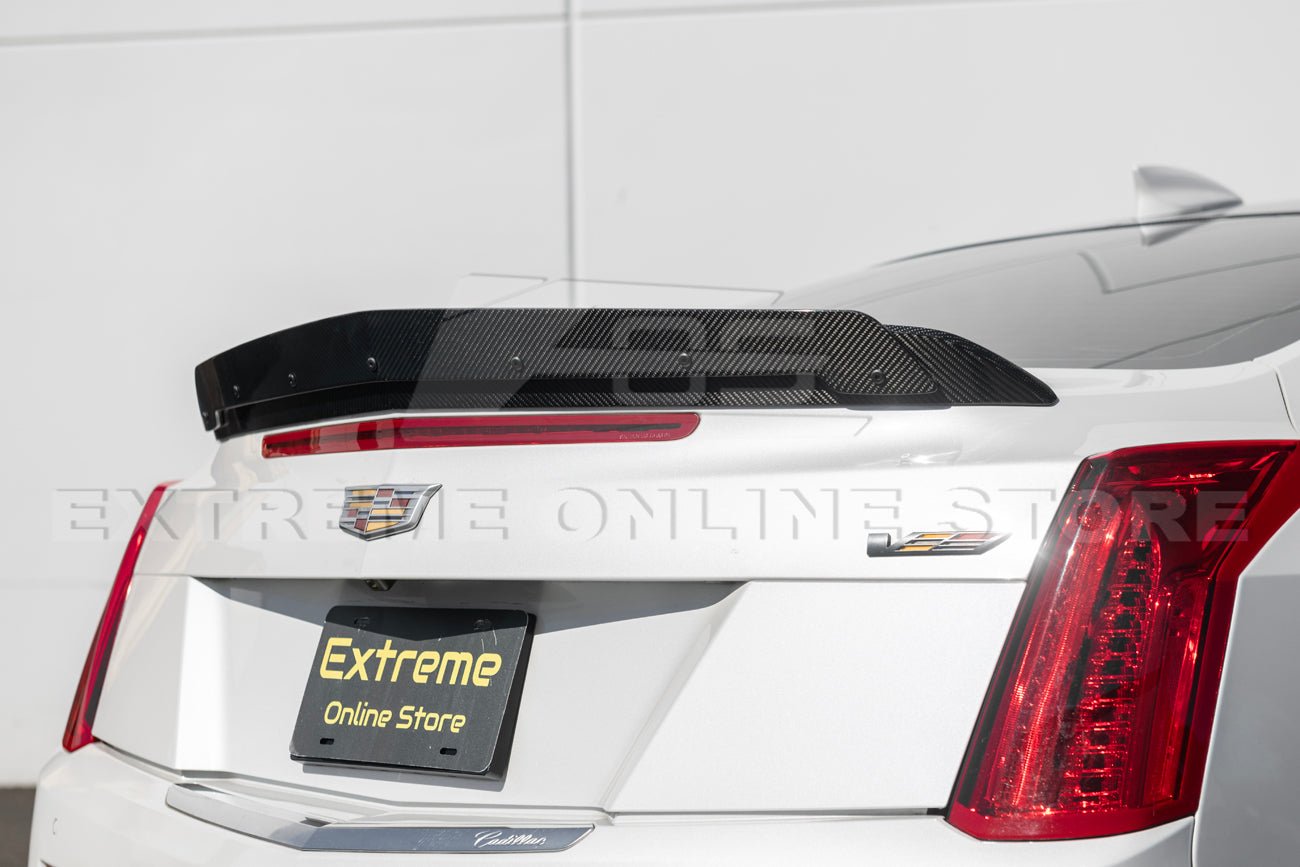 Cadillac ATS-V Coupe Wickerbill Carbon Fiber Rear Wing Spoiler 2016-2019