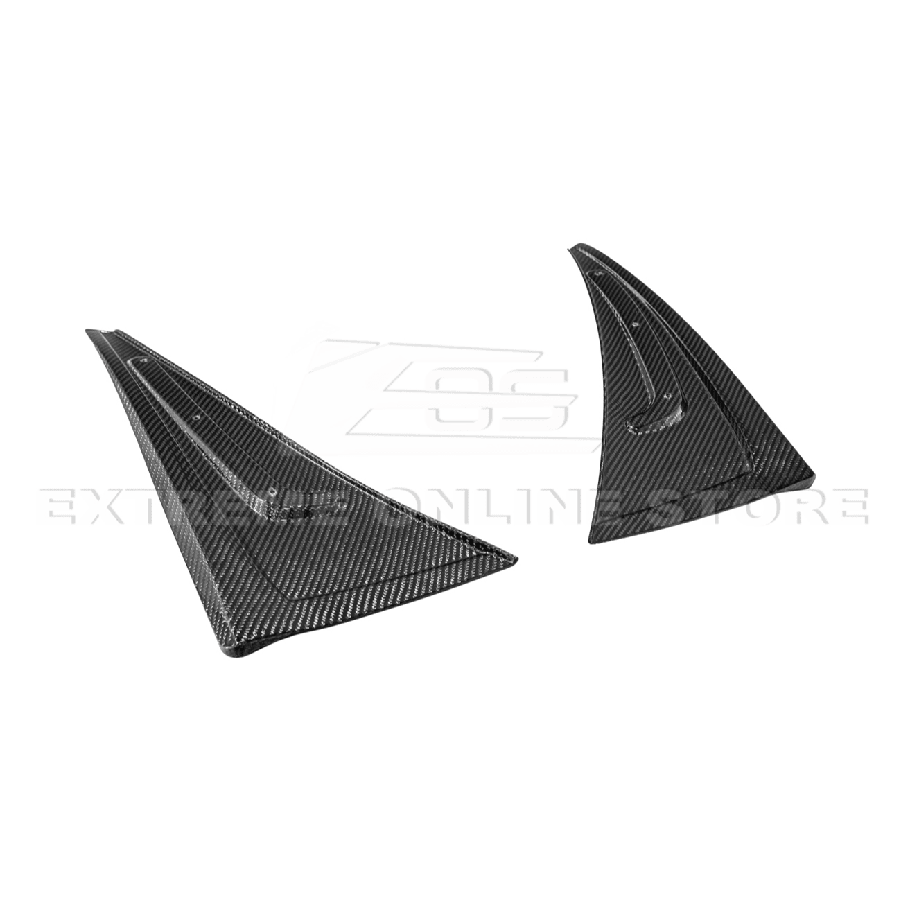 Chevrolet Camaro 6th Gen GM Style Black Front Rear Splash Guards Mud Flaps Set 2016-2024