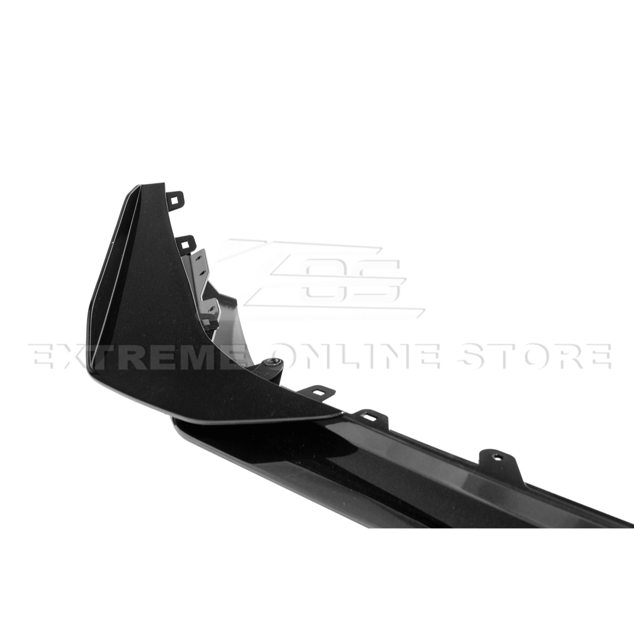 Chevrolet Corvette C8 Z06 Z07 Style Carbon Fiber Front Splitter and Canards Kit 2023-Up