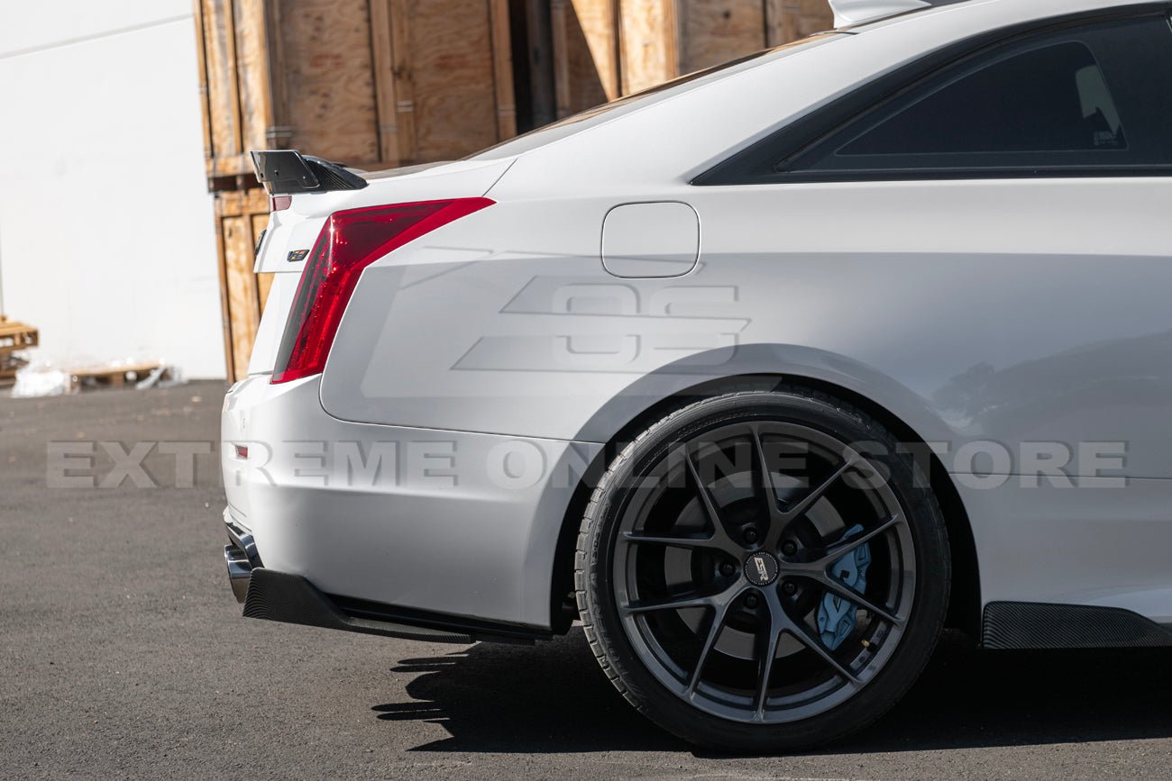 Cadillac ATS-V Coupe Wickerbill Carbon Fiber Rear Wing Spoiler 2016-2019
