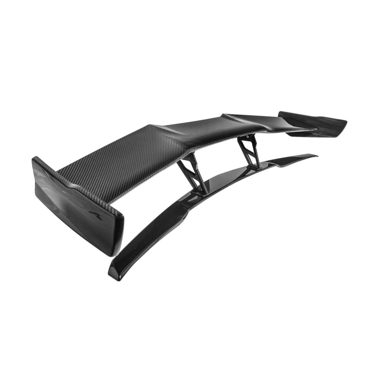 Chevrolet Corvette C7 ZR1 ZTK Style Carbon Fiber High Wing Rear Spoiler Kit 2014-2019