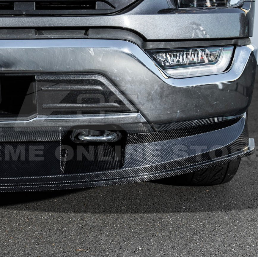 Ford F-150 Carbon Fiber 2PCS Front Bumper Lip Splitter 2021-Up