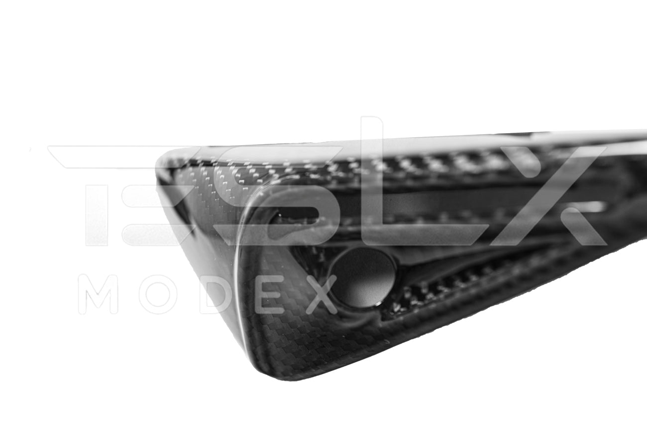 Tesla Model 3 Model Y Carbon Fiber Exterior Camera Cover Set 2020-2024