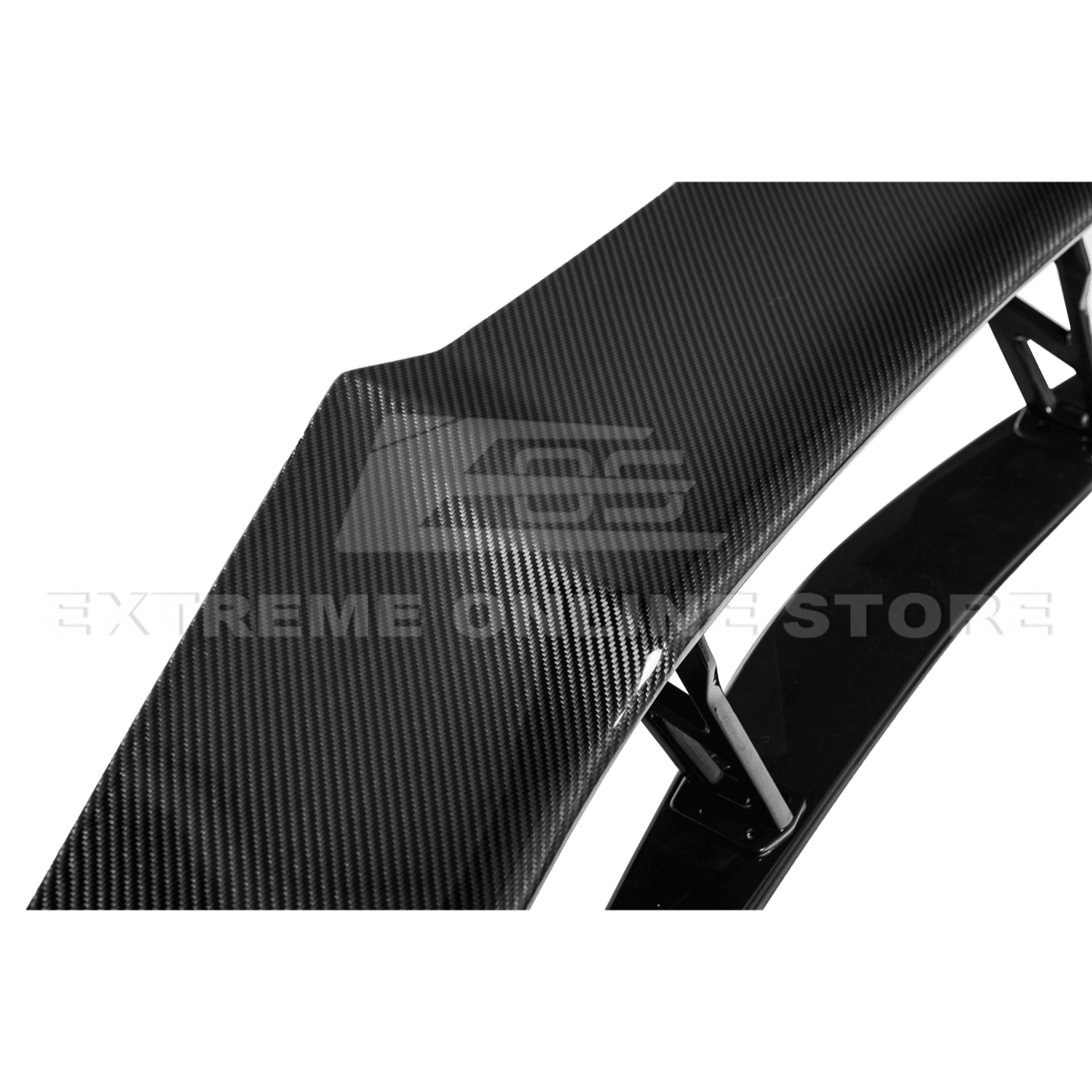 Chevrolet Corvette C7 ZR1 ZTK Style Carbon Fiber High Wing Rear Spoiler Kit 2014-2019