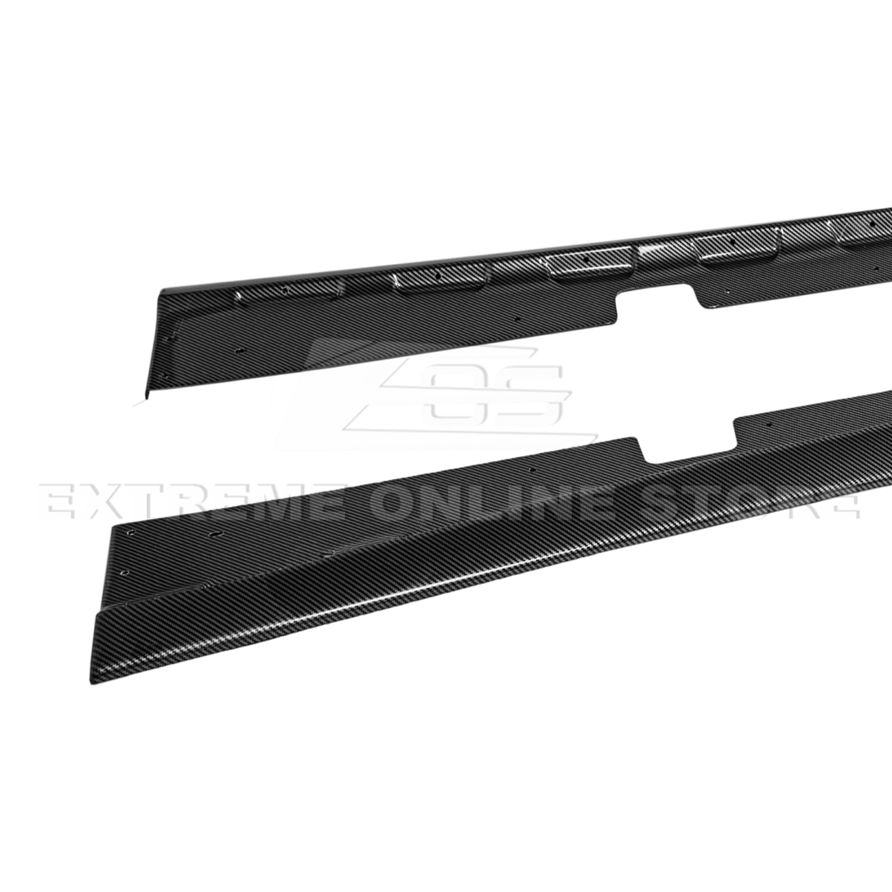 Chevrolet Corvette C5 ZR1 Style Gloss Black Front Lip Side Skirts Rear Spoiler Kit 1997-2004