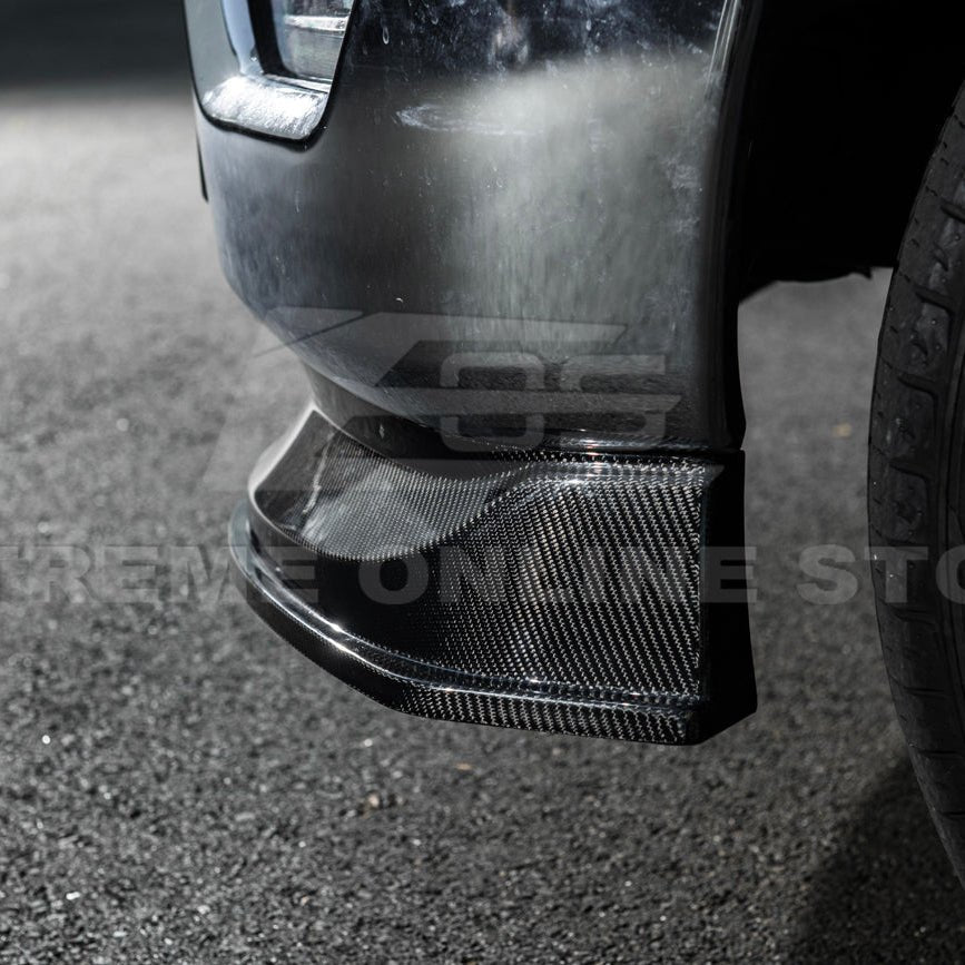 Ford F-150 Carbon Fiber 2PCS Front Bumper Lip Splitter 2021-Up