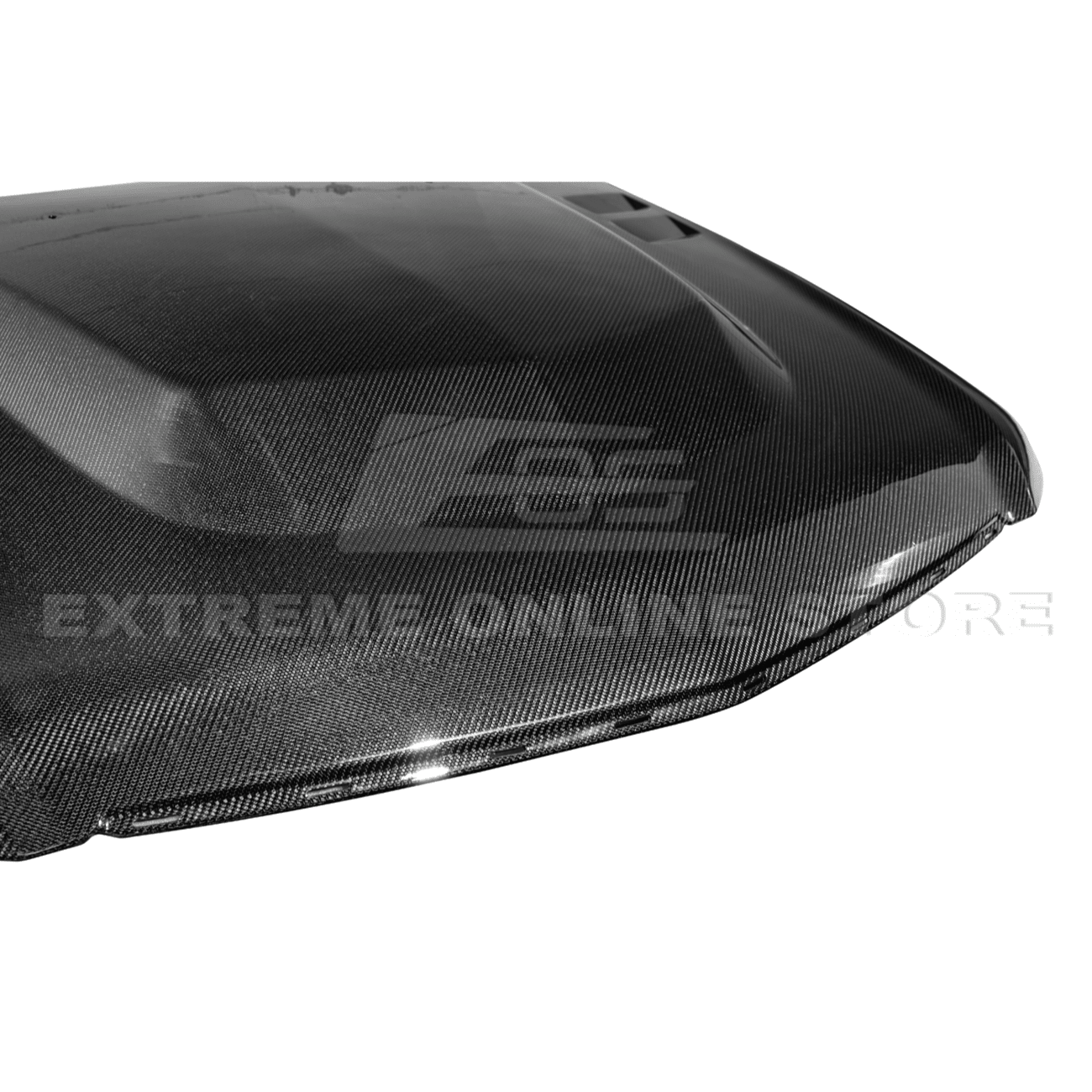Cadillac CTS-V Double Sided Carbon Fiber Middle Vented Hood 2009-2015