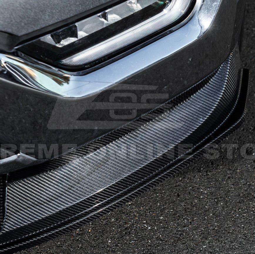 Ford F-150 Carbon Fiber 2PCS Front Bumper Lip Splitter 2021-Up