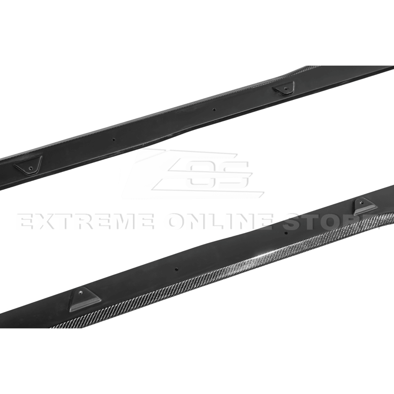 Lexus IS Series XE40 Novel Style Carbon Fiber Side Skirts Extensions 2021-Up