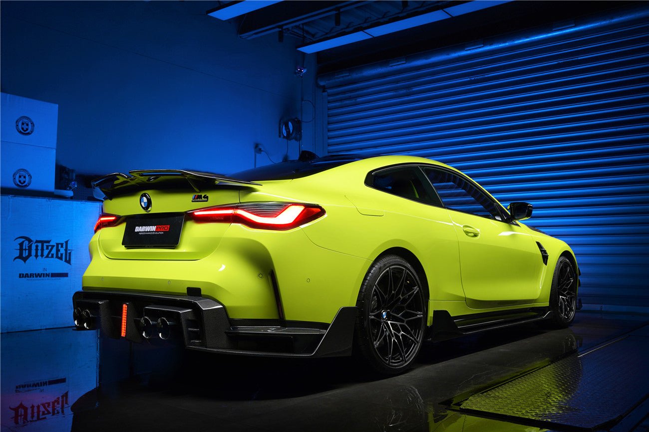 2021-2025 BMW M4 G82/4 Series G22 BKSS Style Carbon Fiber Trunk Spoiler