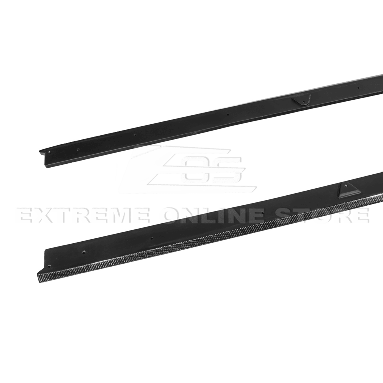 Lexus IS Series XE40 Novel Style Carbon Fiber Front Lip Splitter Side Skirts Kit 2021-Up
